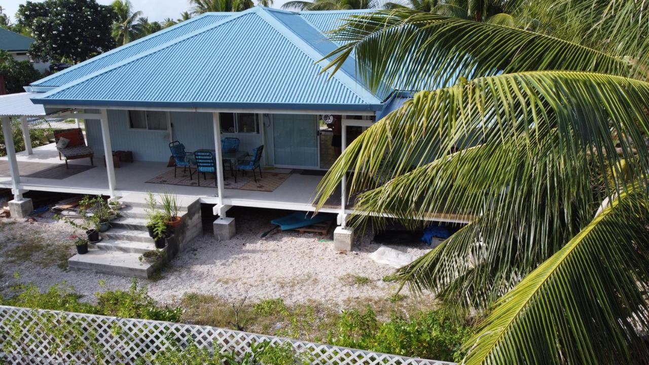 Ferienwohnung Le Fare Bleu Tiputa Rangiroa Exterior foto