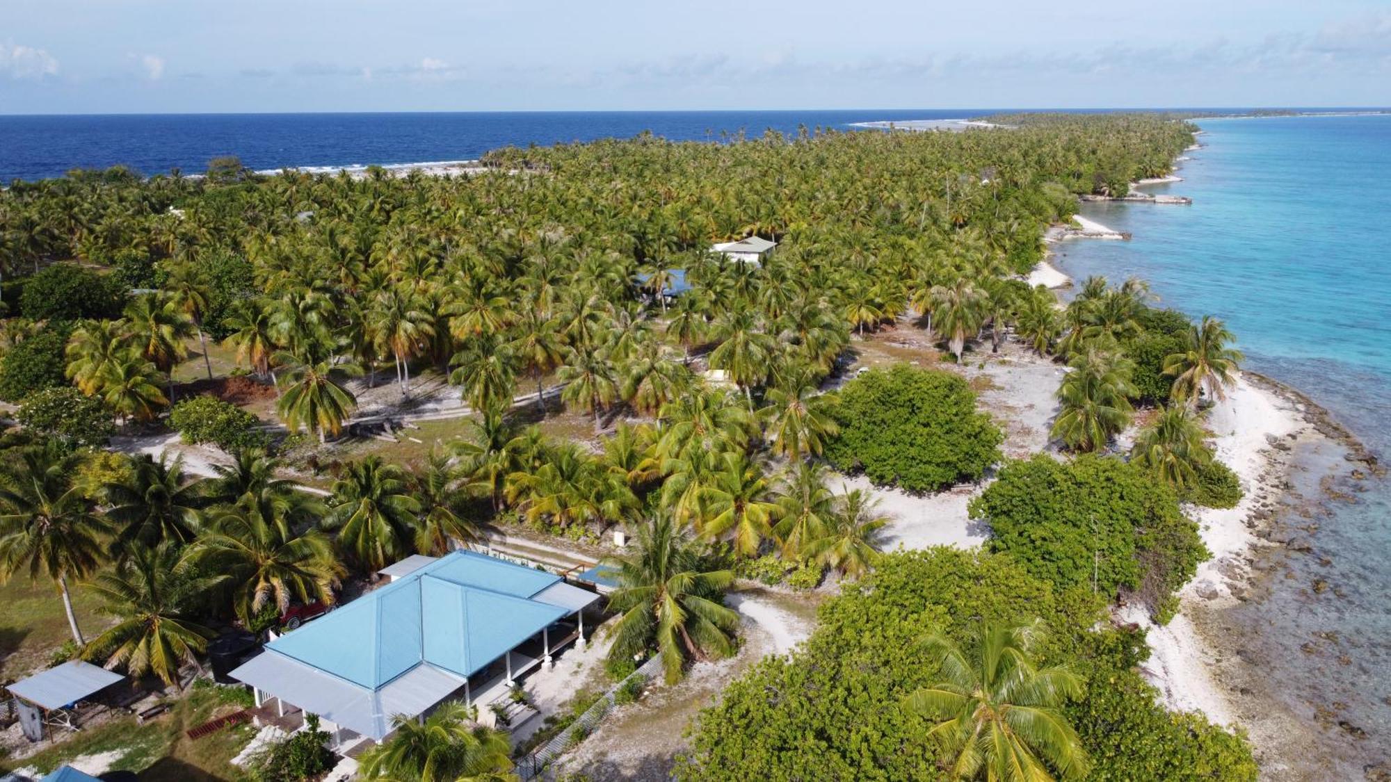 Ferienwohnung Le Fare Bleu Tiputa Rangiroa Exterior foto