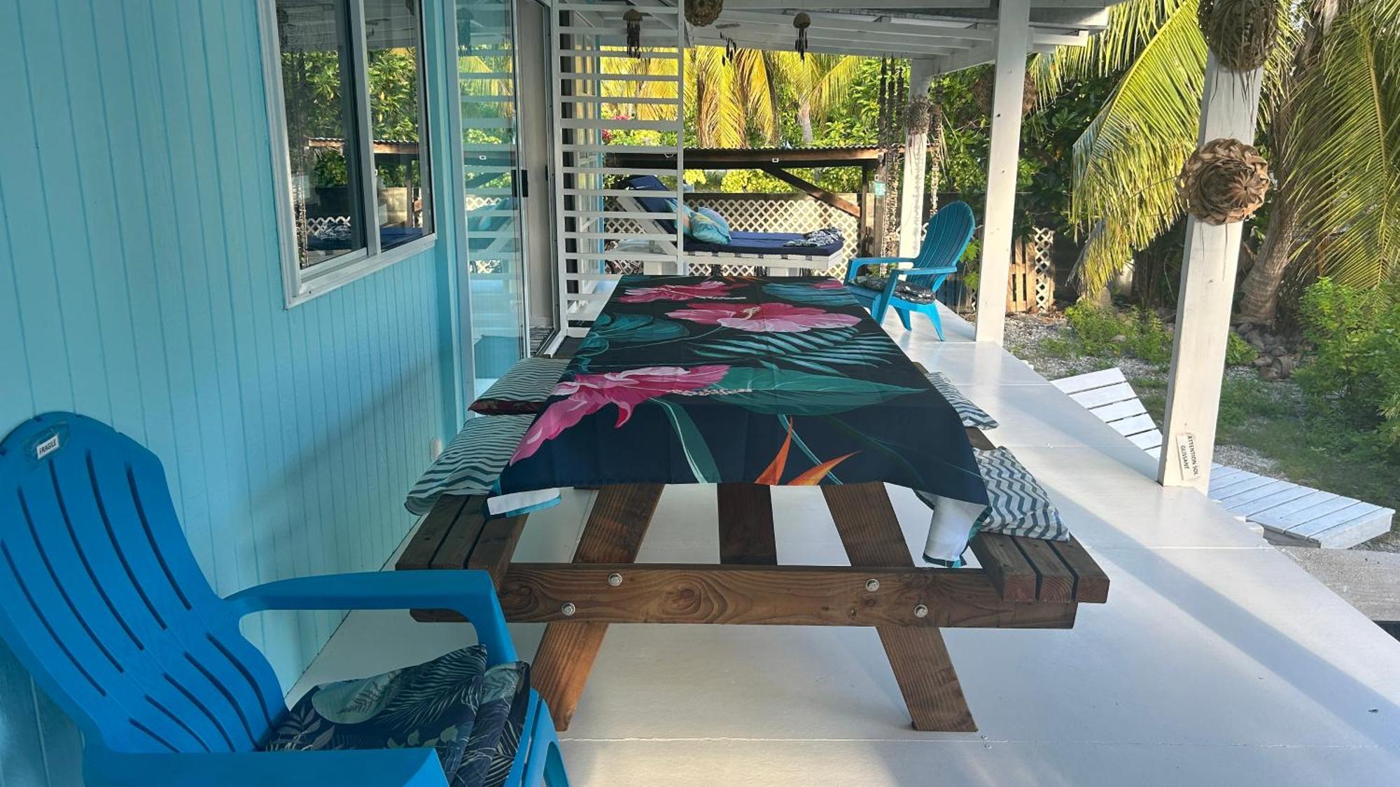 Ferienwohnung Le Fare Bleu Tiputa Rangiroa Exterior foto