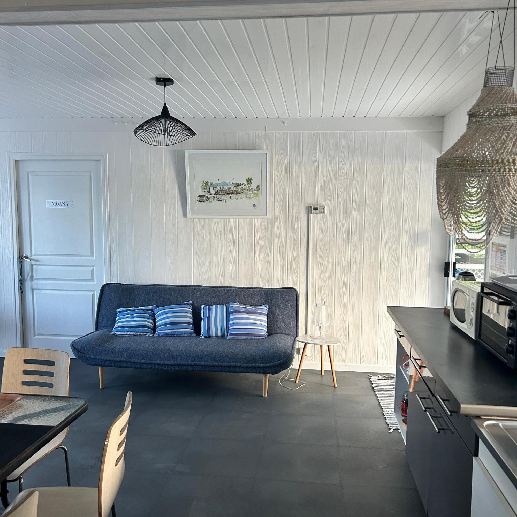 Ferienwohnung Le Fare Bleu Tiputa Rangiroa Exterior foto