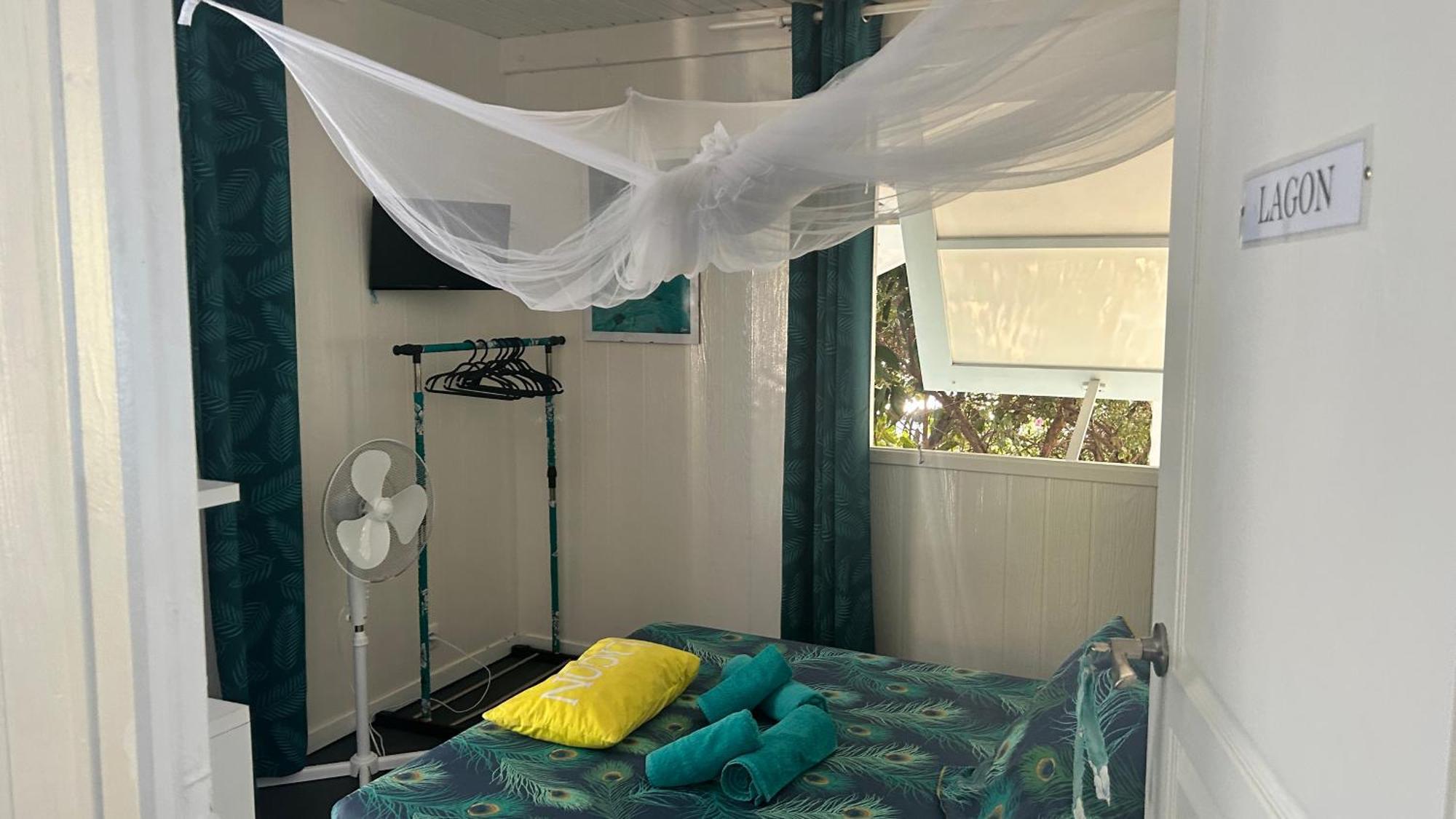 Ferienwohnung Le Fare Bleu Tiputa Rangiroa Exterior foto