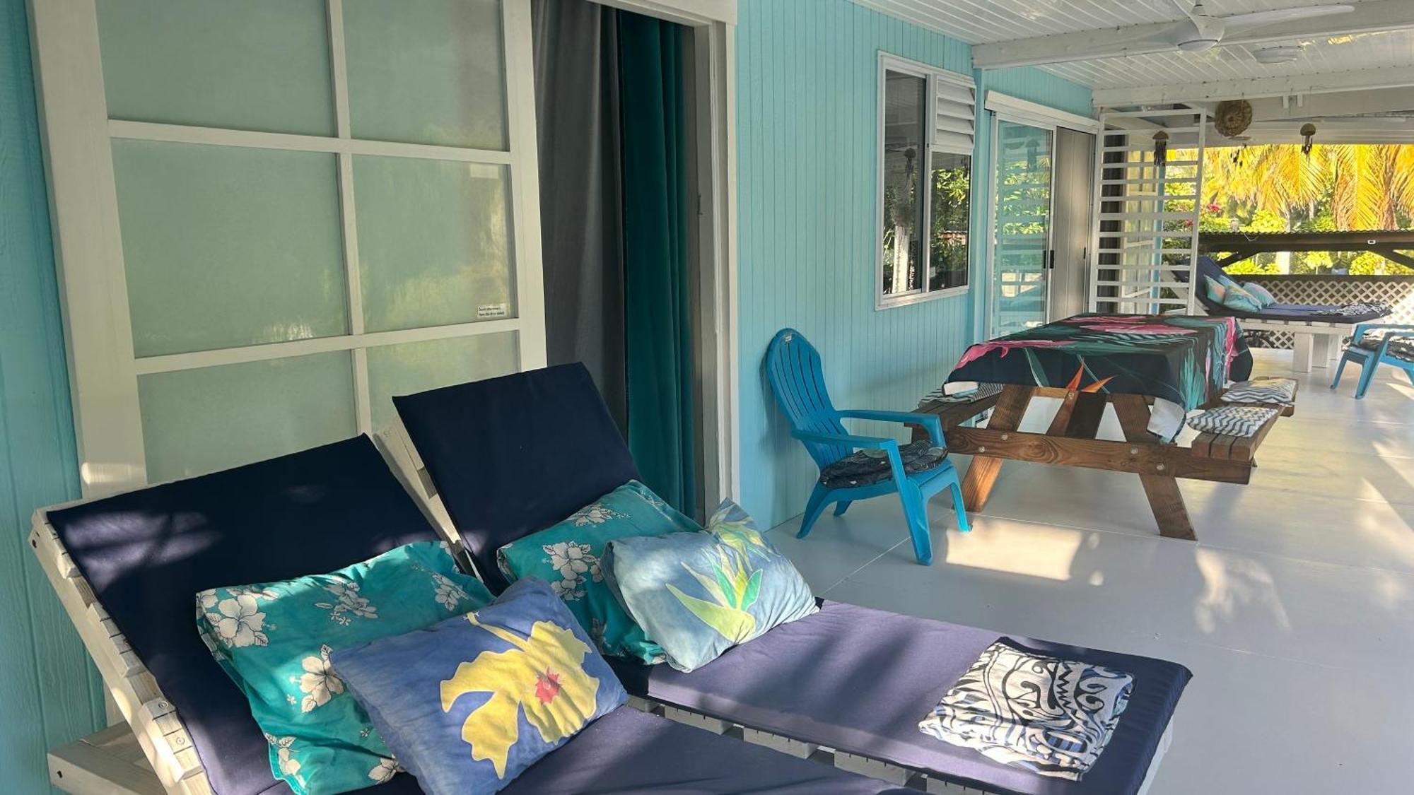 Ferienwohnung Le Fare Bleu Tiputa Rangiroa Exterior foto